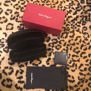 Ferragamo glasses case